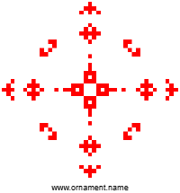 Текстовый украинский орнамент: Софія