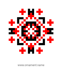 Текстовый украинский орнамент: Тетяна