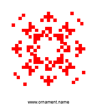 Текстовый украинский орнамент: @MMashKO