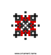 Текстовый украинский орнамент: міць