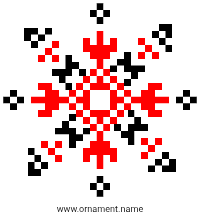 Текстовый украинский орнамент: Дмитро