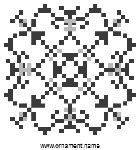 Текстовый украинский орнамент: Селянка