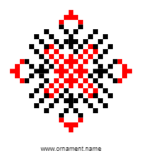 Текстовый украинский орнамент: Ярослав