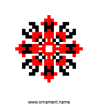 Текстовый украинский орнамент: Кохання