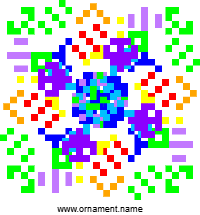 Текстовый украинский орнамент: Єва