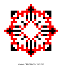 Текстовый украинский орнамент: Світлана