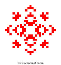 Текстовый украинский орнамент: Ганна