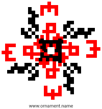 Текстовый украинский орнамент: Веремчук Денис