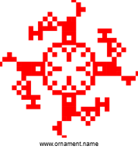 Текстовый украинский орнамент: Богдан