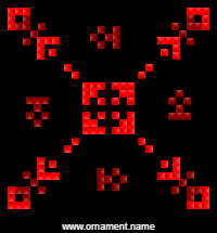 Текстовый украинский орнамент: Юлія