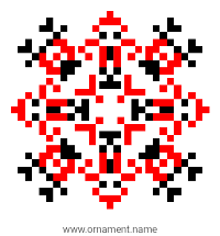 Текстовый украинский орнамент: Українка