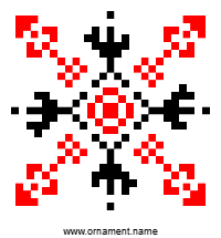 Текстовый украинский орнамент: Летиція