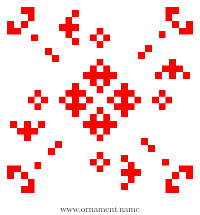 Текстовый украинский орнамент: Стфія