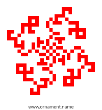 Текстовый украинский орнамент: Абоба