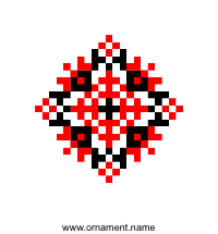 Текстовый украинский орнамент: Кохання